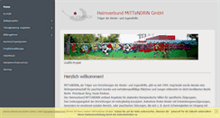 Desktop Screenshot of heimverbund-mittendrin.de