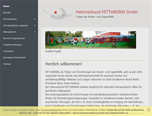 Tablet Screenshot of heimverbund-mittendrin.de